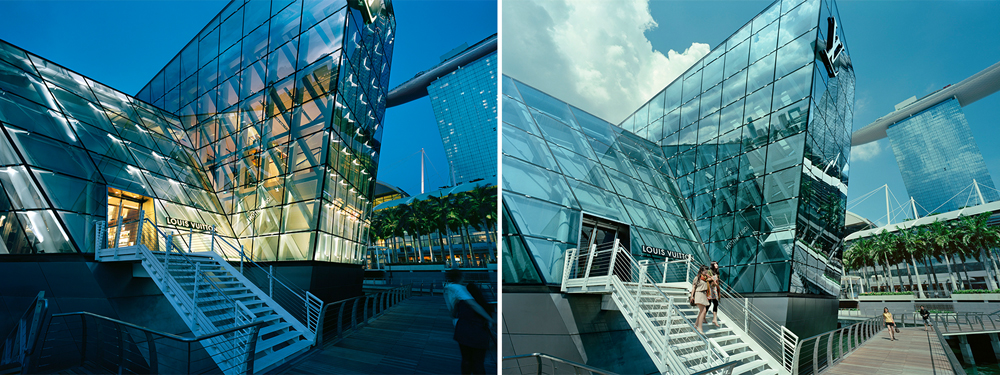 Marina Bay Sands - Crystal Pavilions