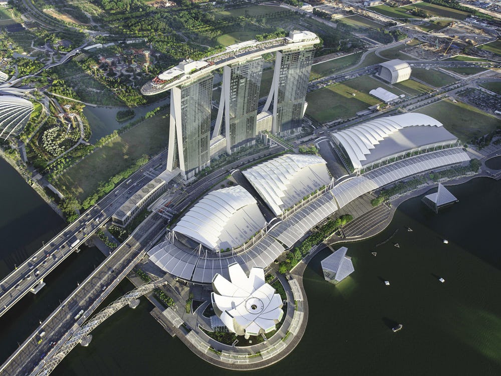 2 integrated resorts in singapore